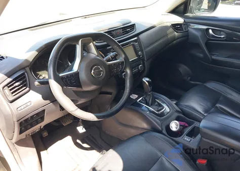 2017 Nissan Rogue Sl из США, поврежденный, VIN 5N1AT2MVXHC828883